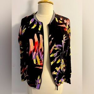 Good condition Lole long sleeve colourful pattern zip vest